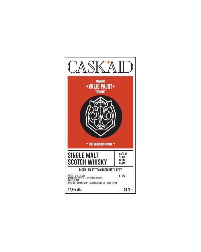 CaskAid "Vrije Pajot"