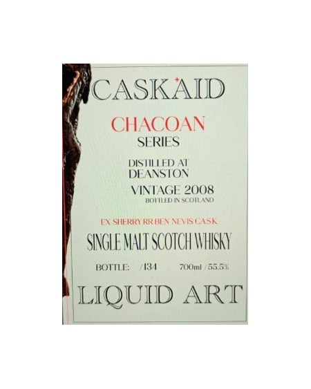 **PRE-ORDER** Deanston 17y (with Liquid Art)